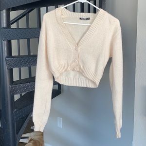 Cropped sweater